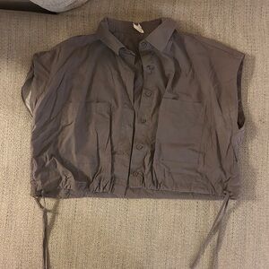 Garage Charcoal Button-Up Shirt